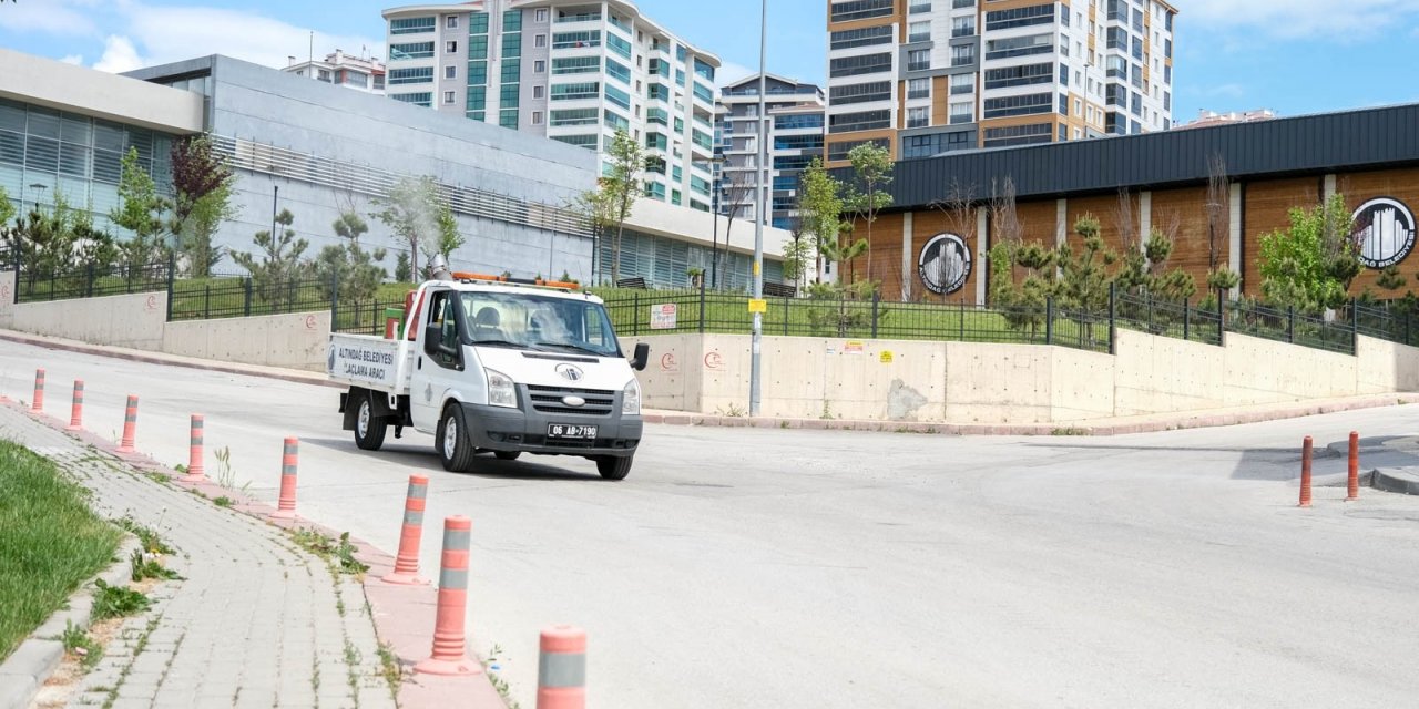 Altındağ’da her nokta ilaçlanıyor