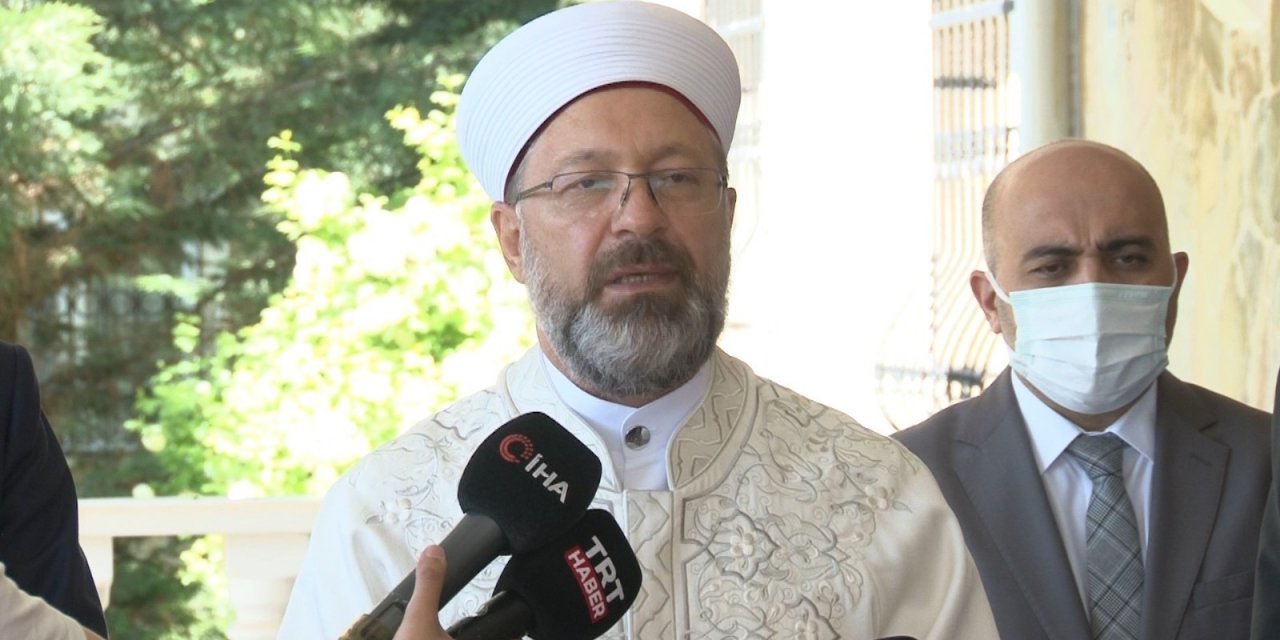 Diyanet İşleri Başkanı Erbaş: “Bütün inançlarda masum insanları öldürmek yasaktır”