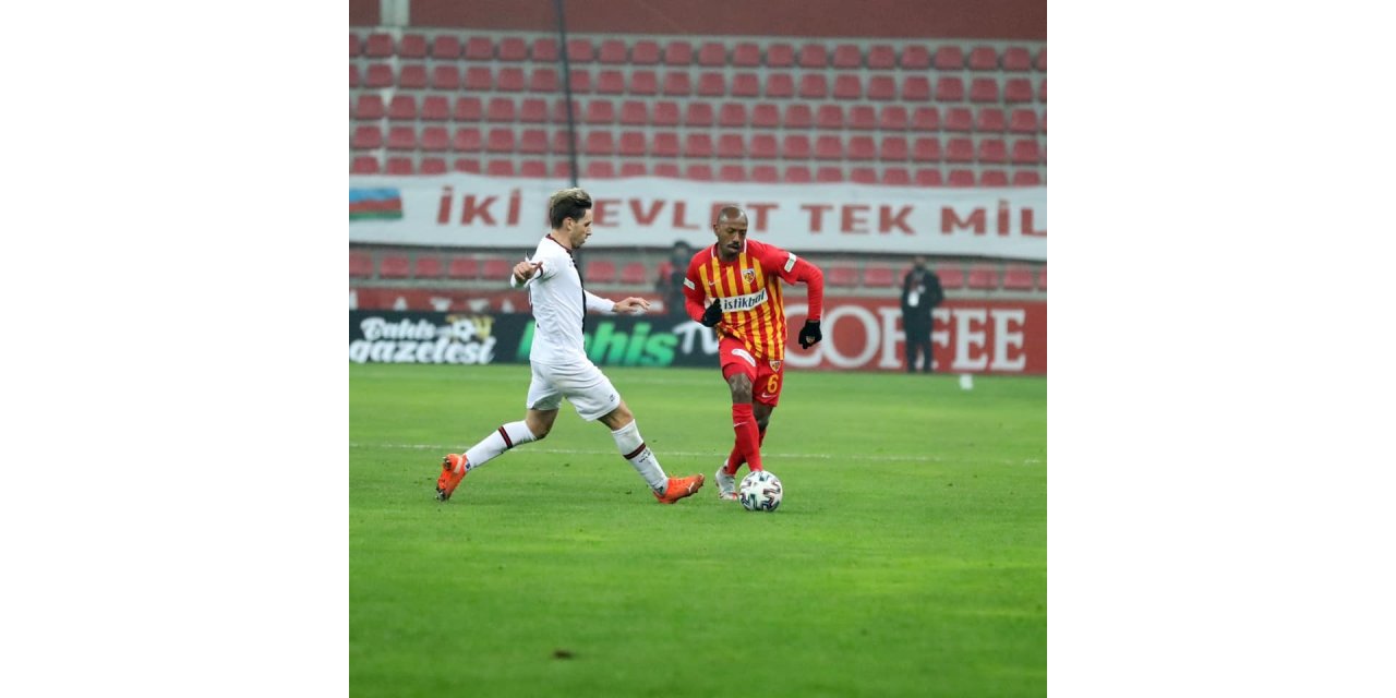 Kayserispor’un iç saha karnesi