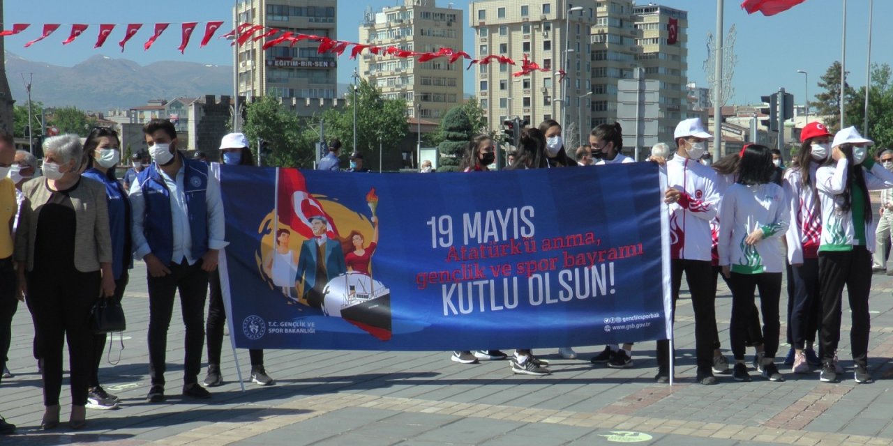 Kayseri’de 19 Mayıs coşkusu