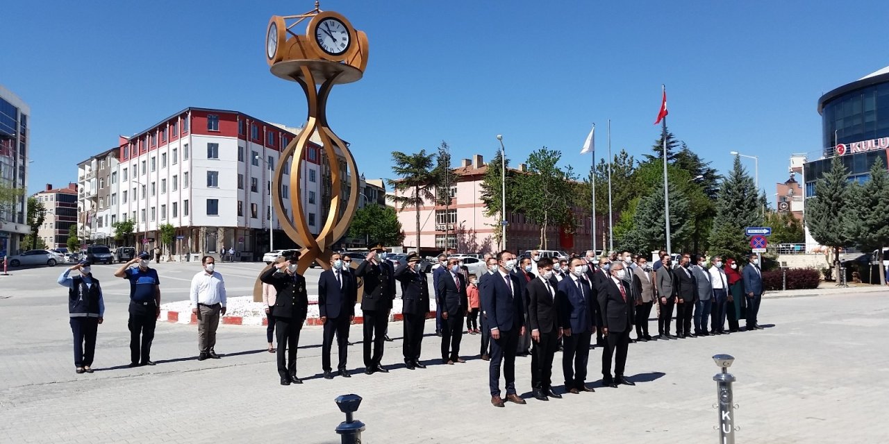 Kulu’da 19 Mayıs törenle kutlandı