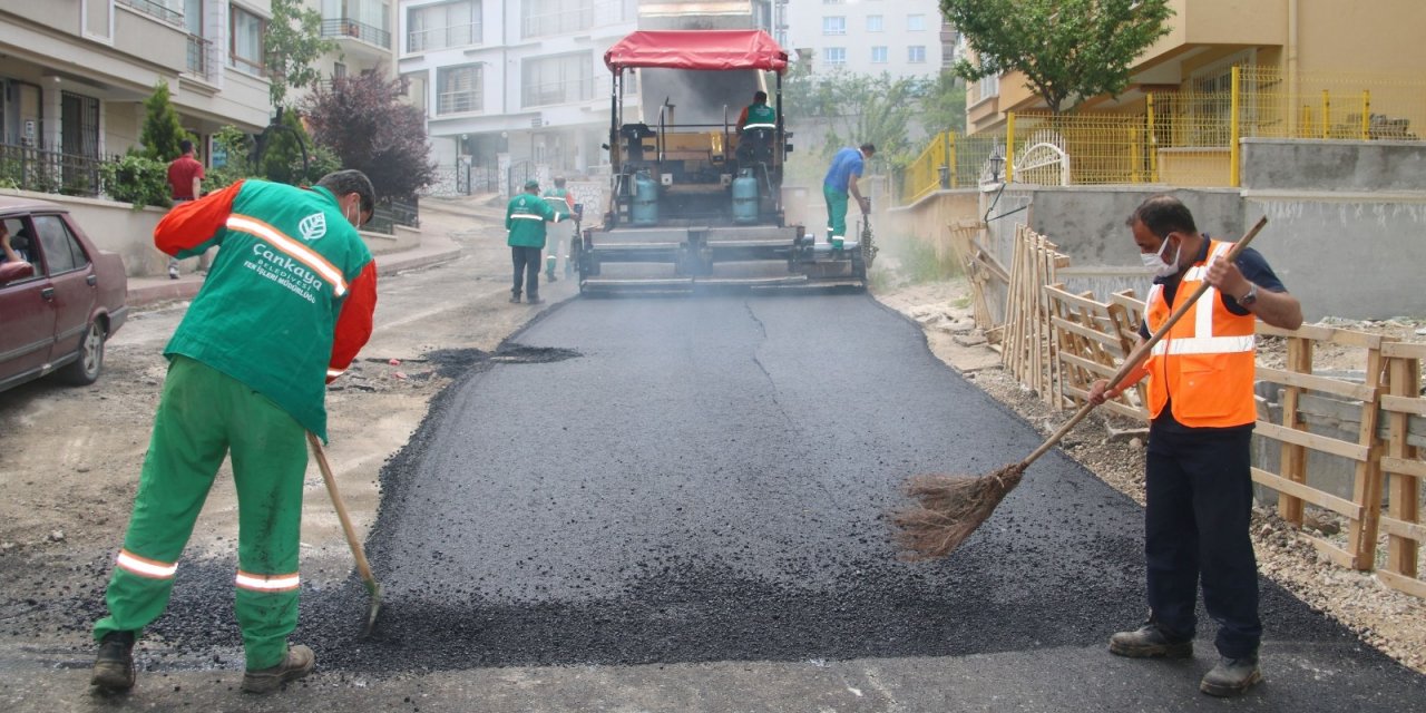 Çankaya pandemide de durmuyor