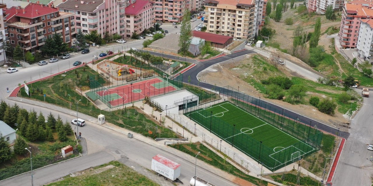 Çankaya’ya kazandırılan Karapınar Spor Parkı 2 Haziran’da açılacak