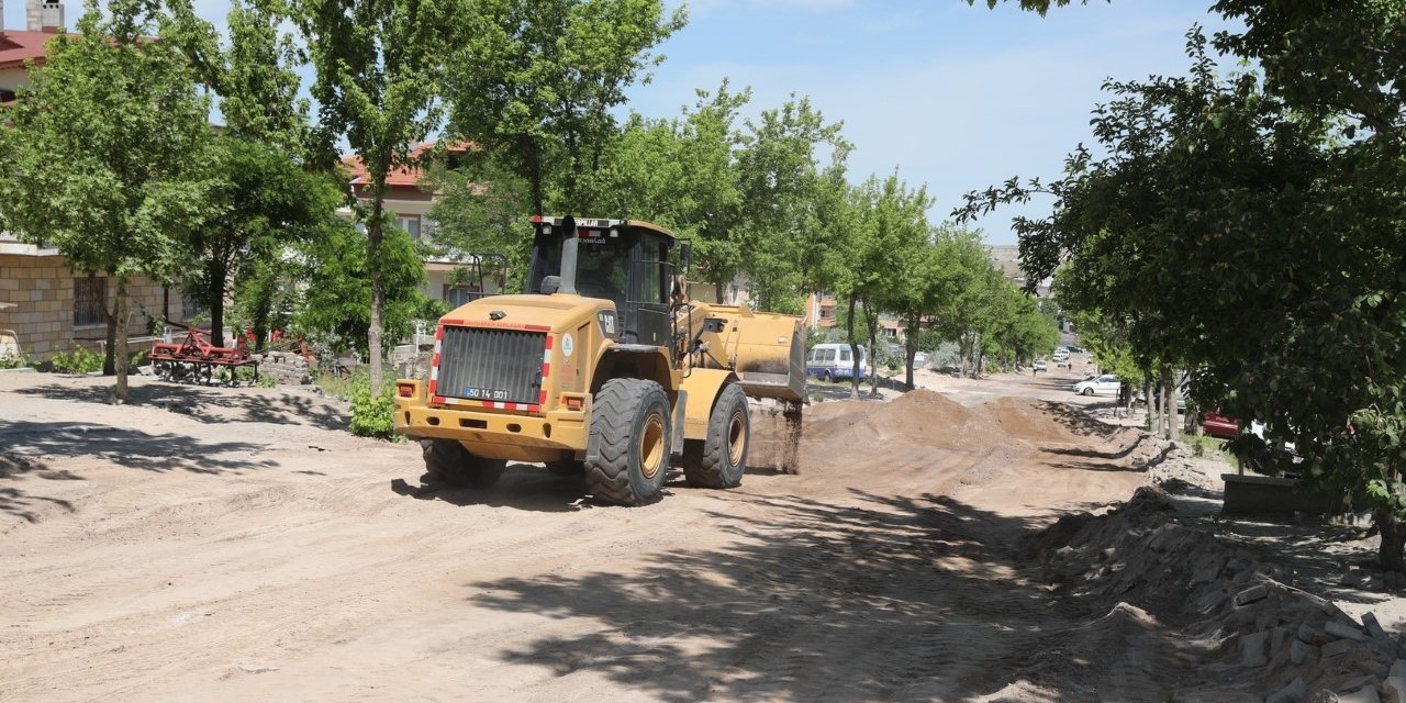 Nevşehir’de 3 caddenin altyapı çalışmaları sona erdi