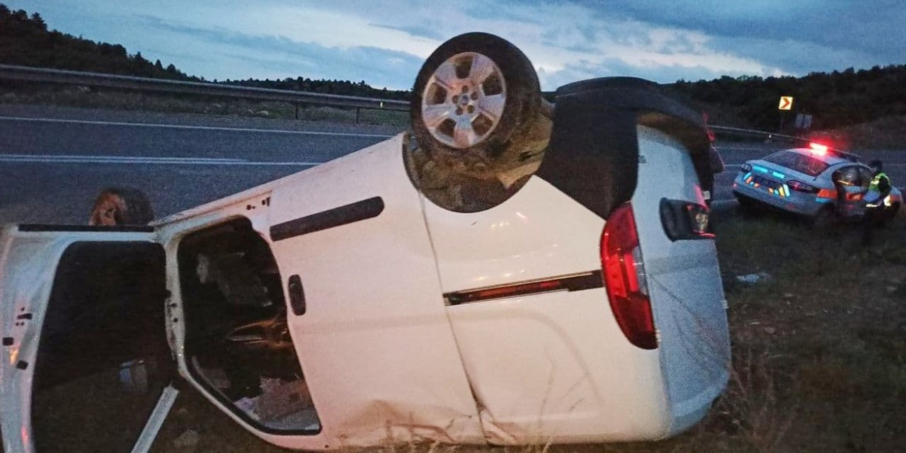 Konya’da trafik kazası: 1 yaralı