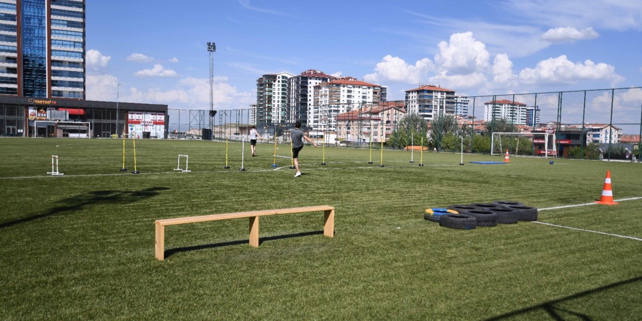 Polis adayları Pursaklar Belediyesinin ücretsiz parkur desteği ile sınava hazır