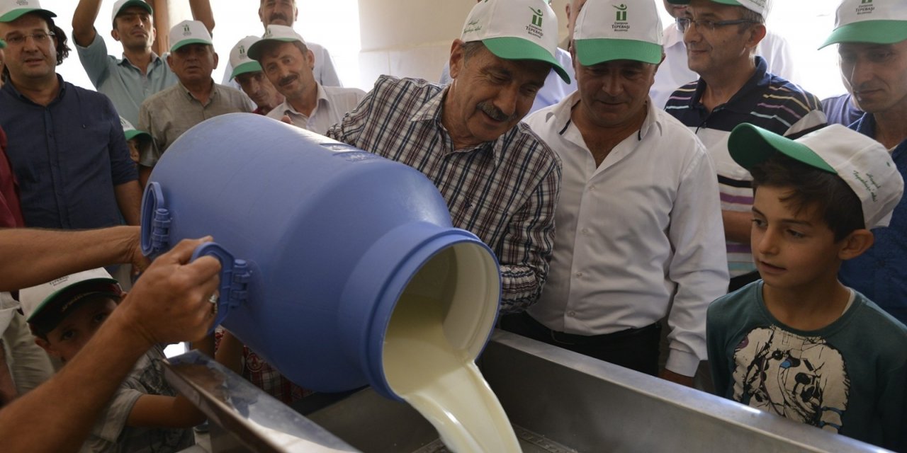 Başkan Ataç süt üretiminin önemine dikkat çekti