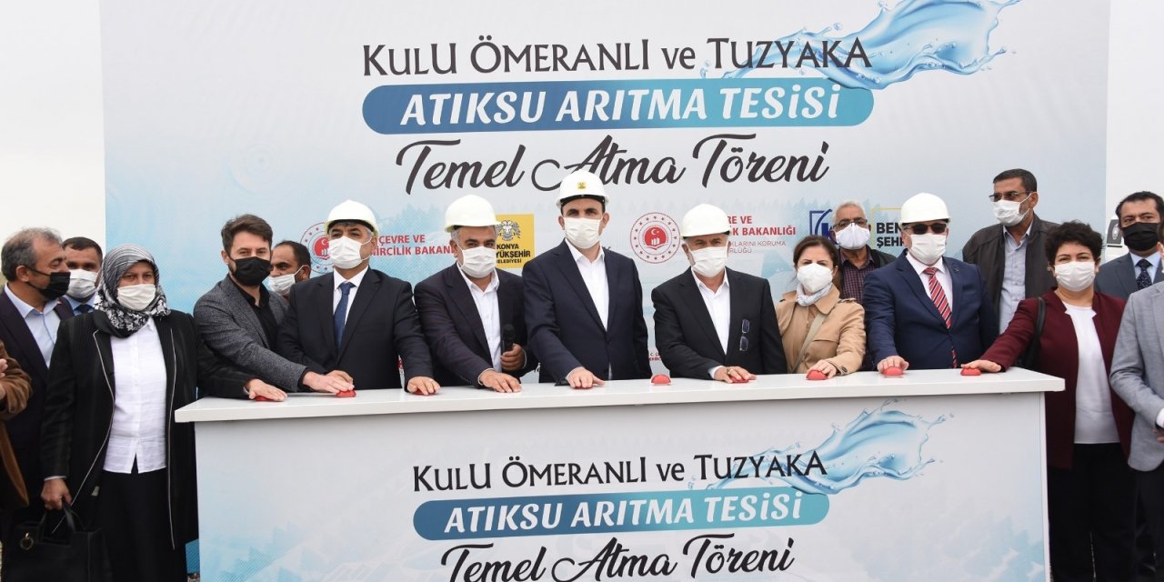 Konya’da Tuz Gölü’nün korunması için 4 önemli yatırımın temeli atıldı