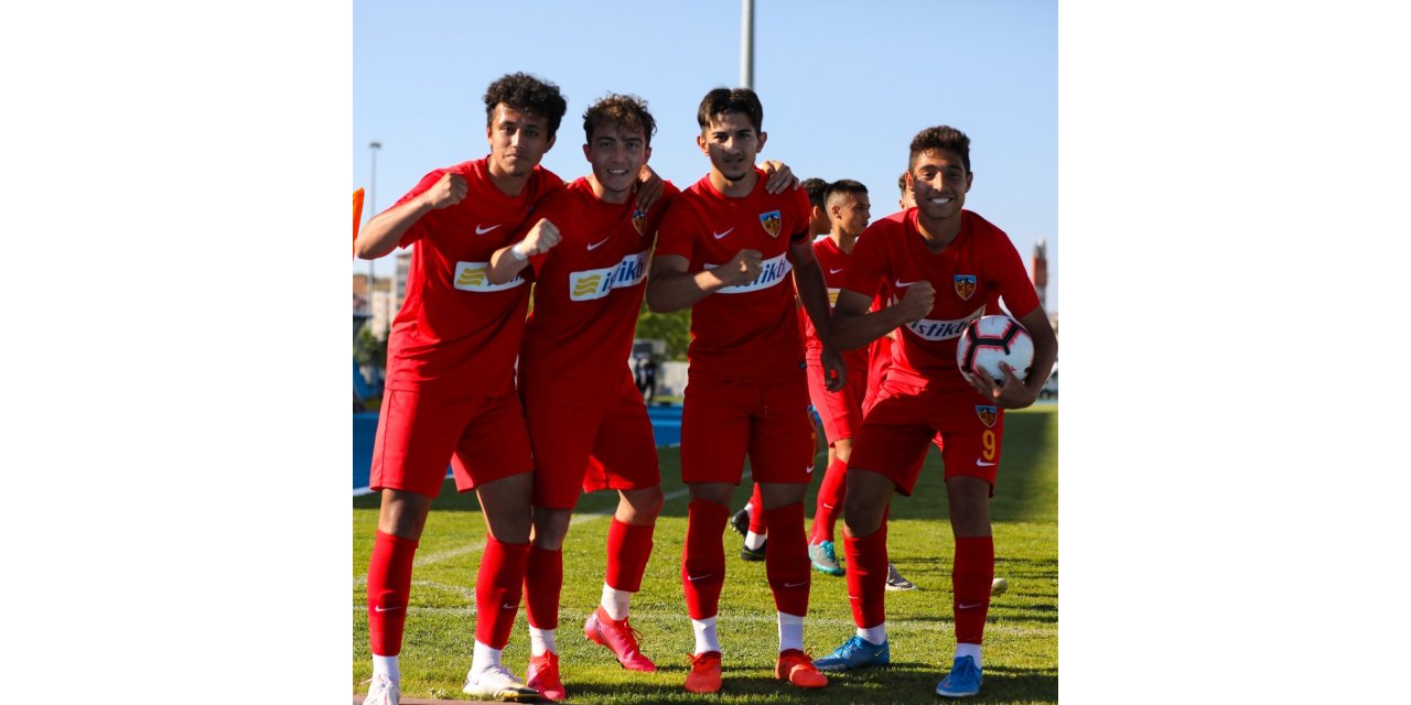 Kayserispor U19 çıkışa geçti