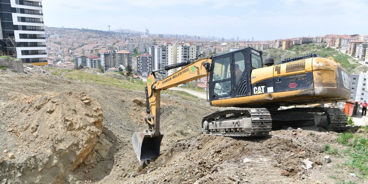 Mamakta’ta yol genişletme çalışmaları