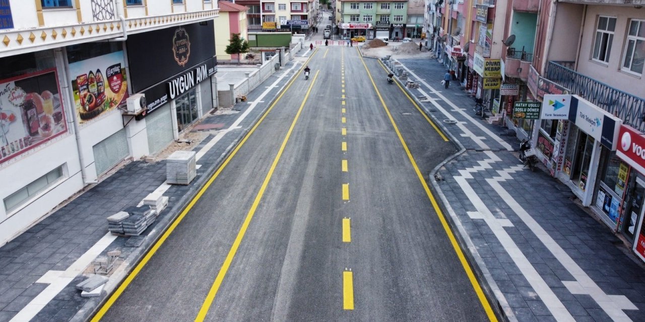 Sorgun Belediyesi yol yapım çalışmalarına devam ediyor