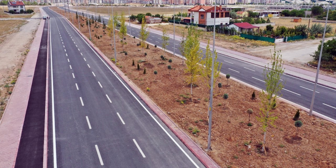 Konya’da 14,5 kilometrelik Sultan Abdülhamid Han Caddesi’nin ilk etabı tamamlandı