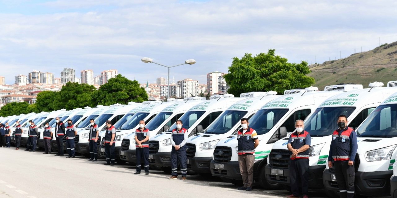 Ankara Büyükşehir Belediyesi cenaze araç filosunu genişletti