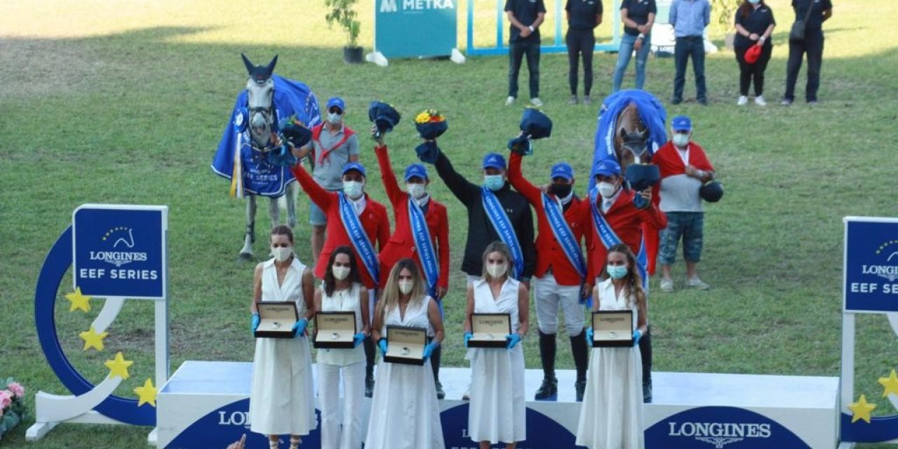 Atina Longines EEF Milletler Kupası’nda zafer Türkiye’nin