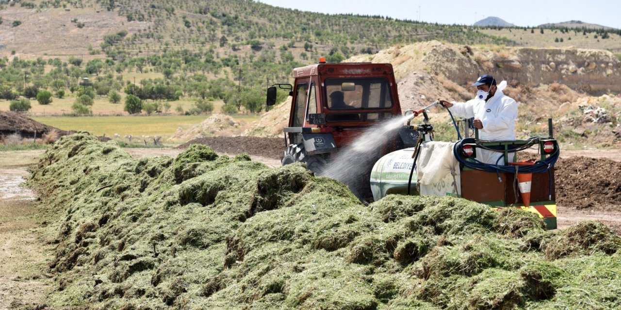 Selçuklu’da atıklar gübre olarak doğaya kazandırılıyor