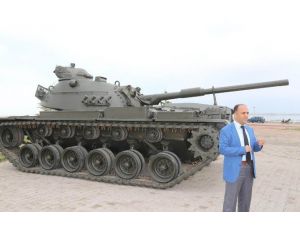 Ömrünü Tamamlayan İki Tank Vuslat Parkı’na Yerleştirildi