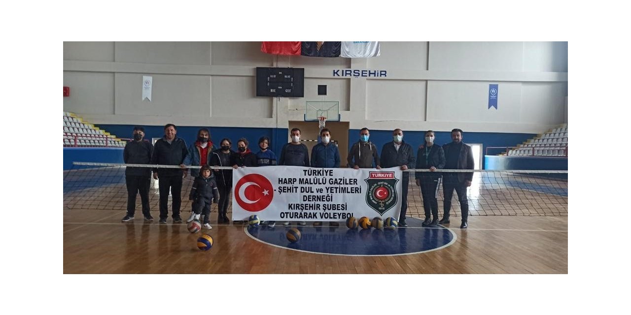 Harp Malulü Gaziler, 1.lig müsabakalarında Kırşehir’i temsil edecek