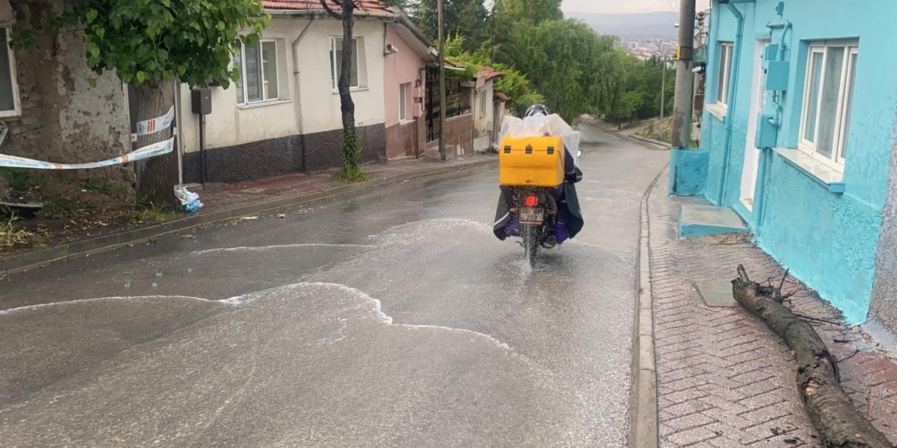 Eskişehir’de sağanak yağış