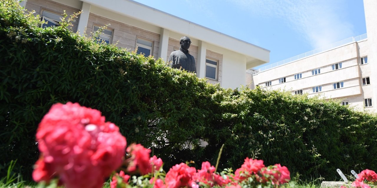 Altındağ Belediyesinden hastanelere bakım ve peyzaj çalışması