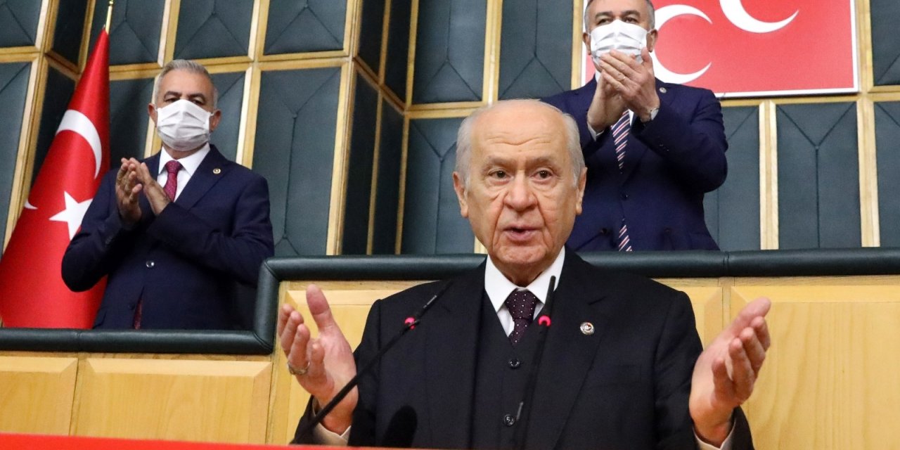 MHP lideri Bahçeli: “Türkiye düşmanları erken seçim safında birleşmiş, şakşakçılık yapıyor, zillete refakat ediyor”