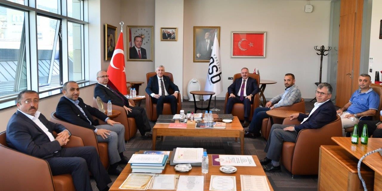 Nursaçan, MHP İl Yönetiminin ziyaretinde OSB’de yaptıkları çalışmaları anlattı