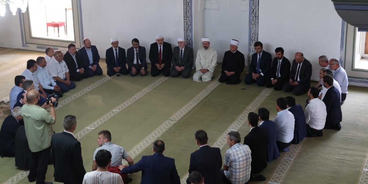 Diyanet İşleri Başkanı Erbaş, Makedonya’da