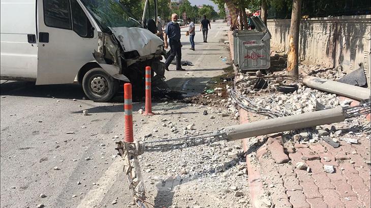 Konya'da meydana gelen kazada Eskilli vatandaş ağır yaralandı