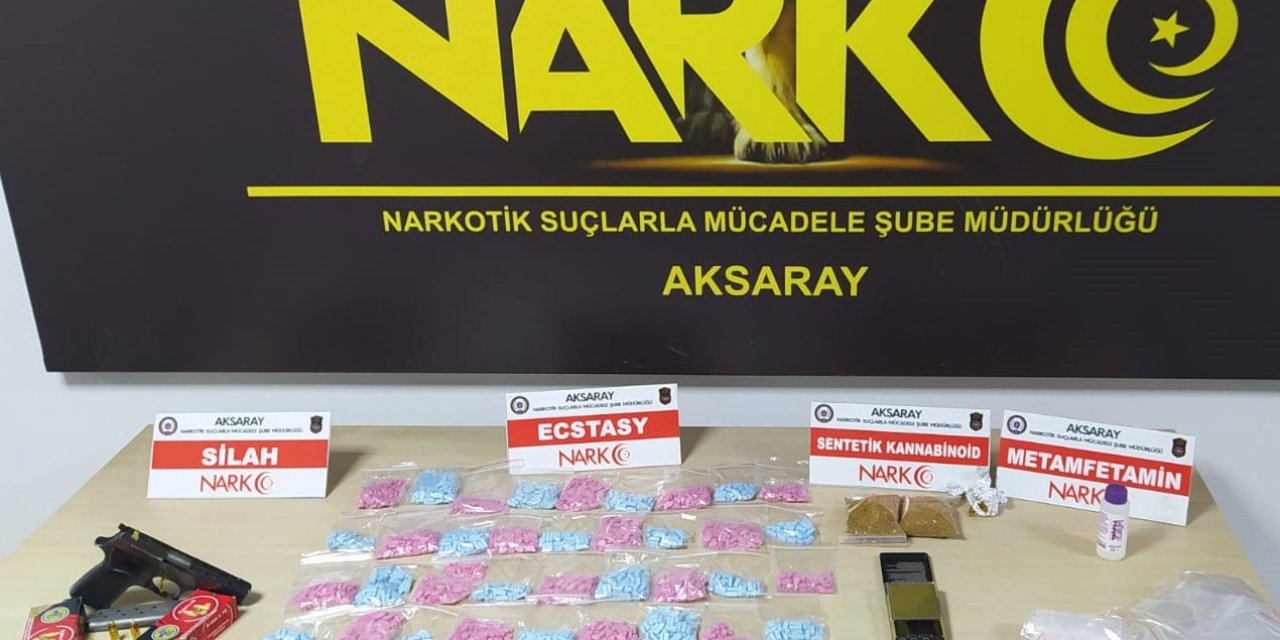 Aksaray’da uyuşturucu operasyonu: 9 tutuklama