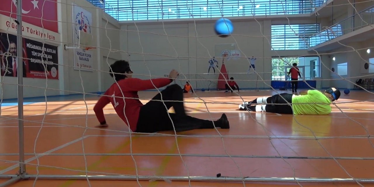 Kazakistan Goalball Milli Takımı, Kırıkkale’de kamp yaptı