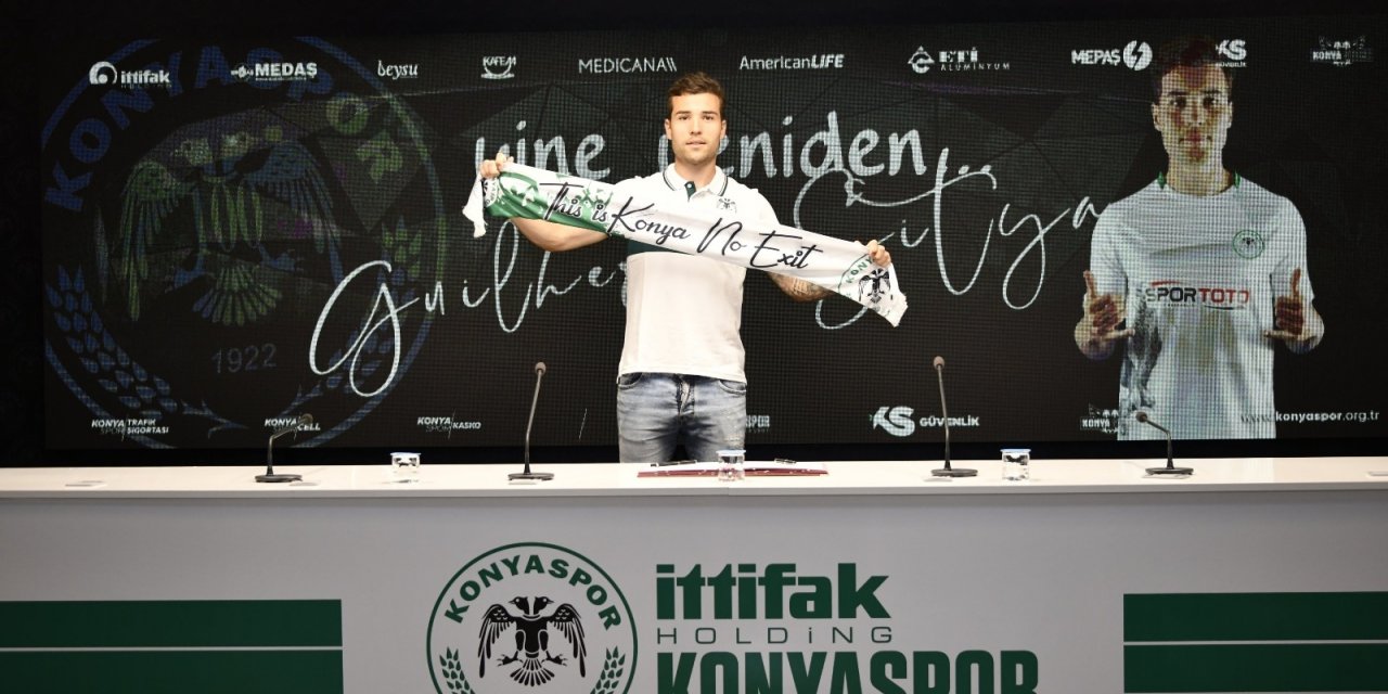 Guilherme Sitya 1 yıl daha Konyaspor’da