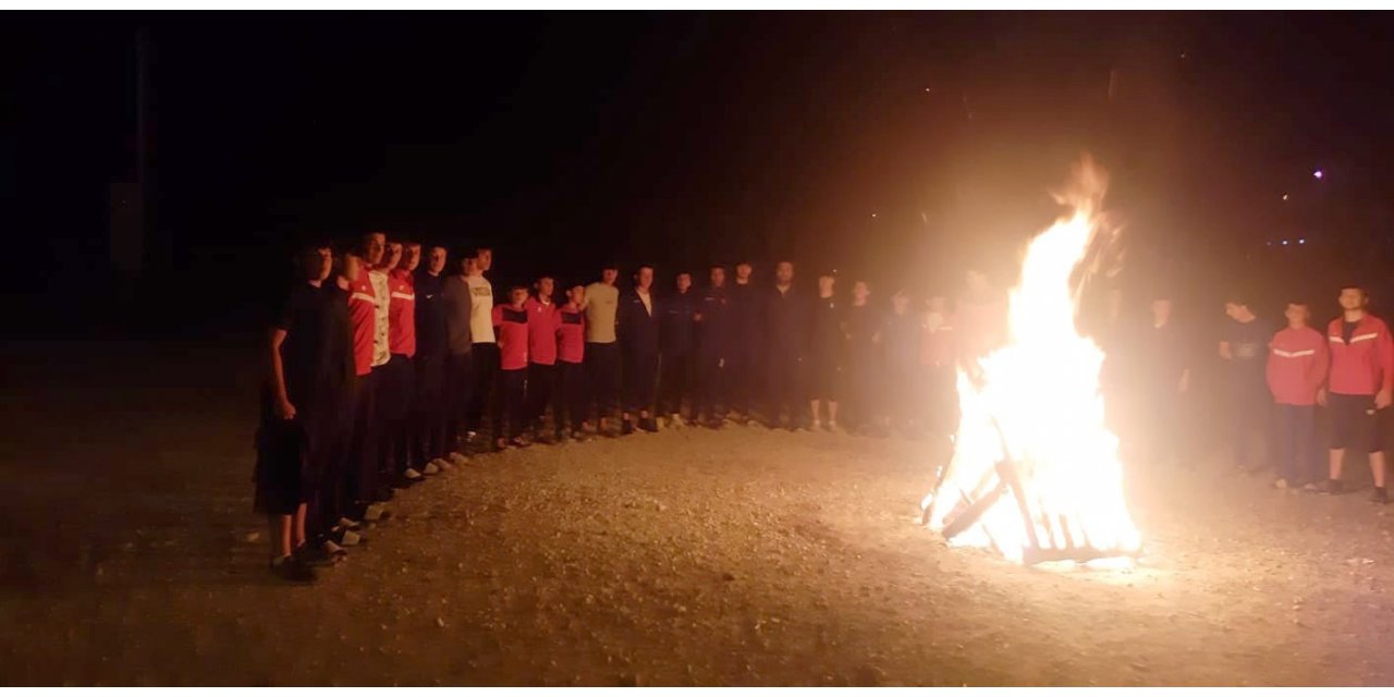 Erciyes güreşçileri ağırladı