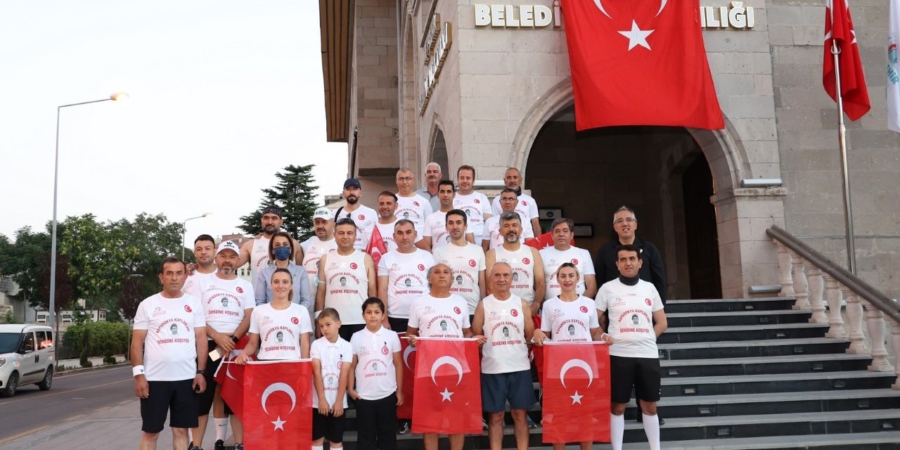 Kapadokya Kaplanları Ömer Halisdemir’in kabrine koşuyor