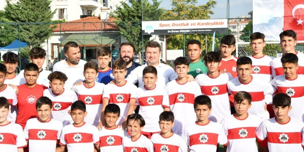 Aksaray’da yaz spor okulunun açılışı yapıydı