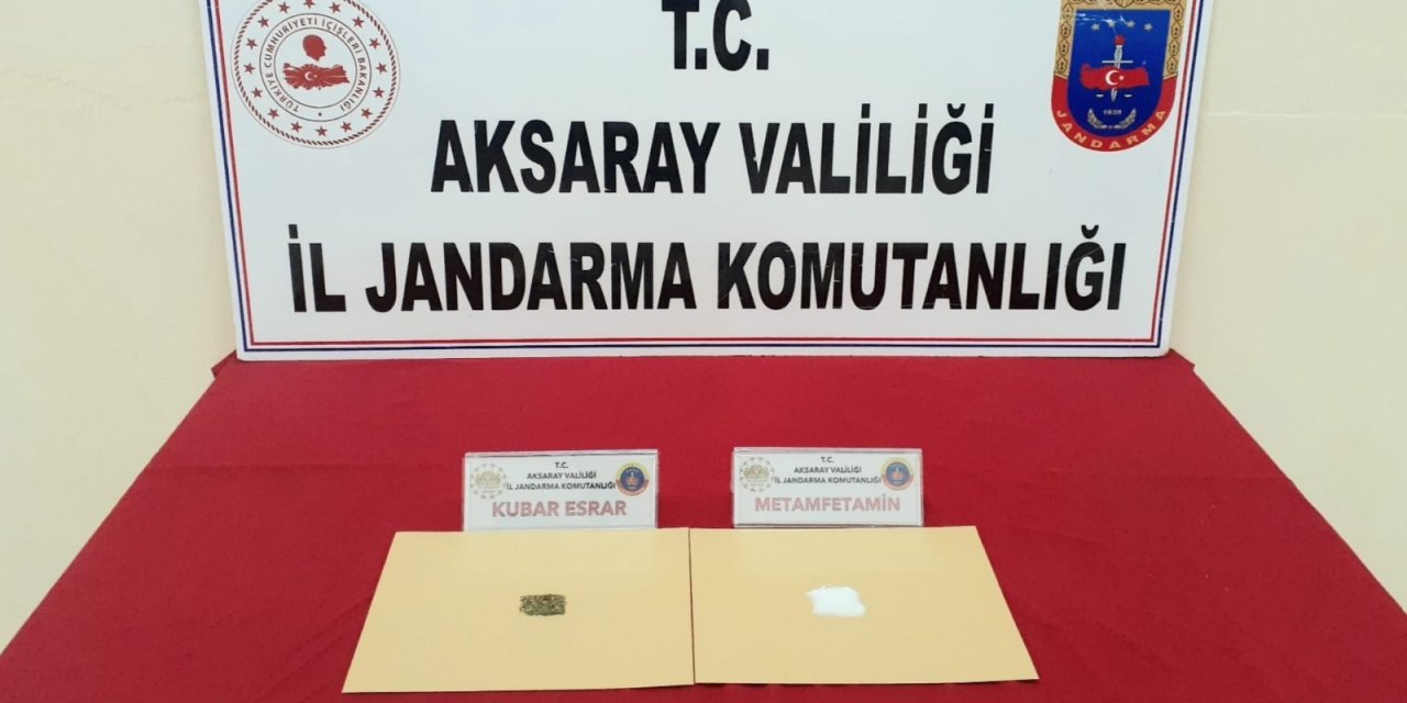 Aksaray’da jandarmadan uyuşturucu operasyonu