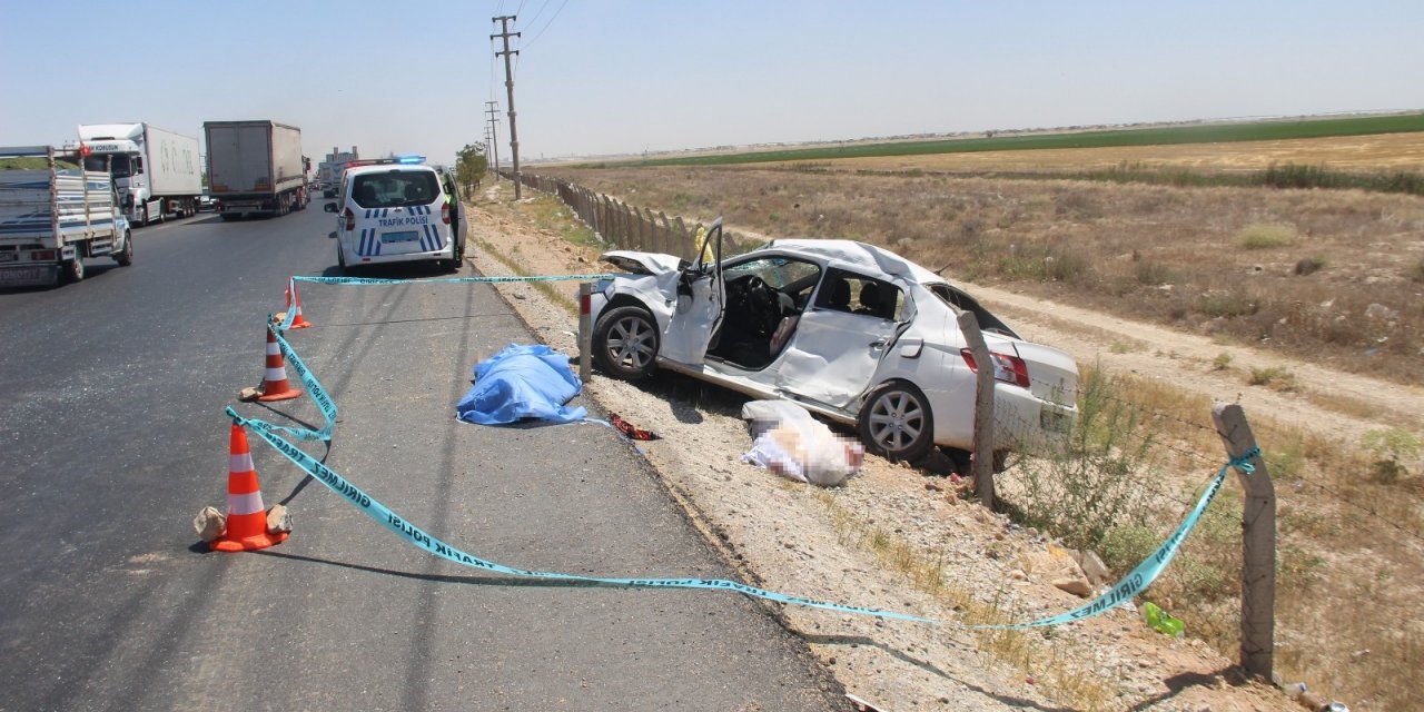 Otomobille tır çarpıştı, baba kız hayatını kaybetti