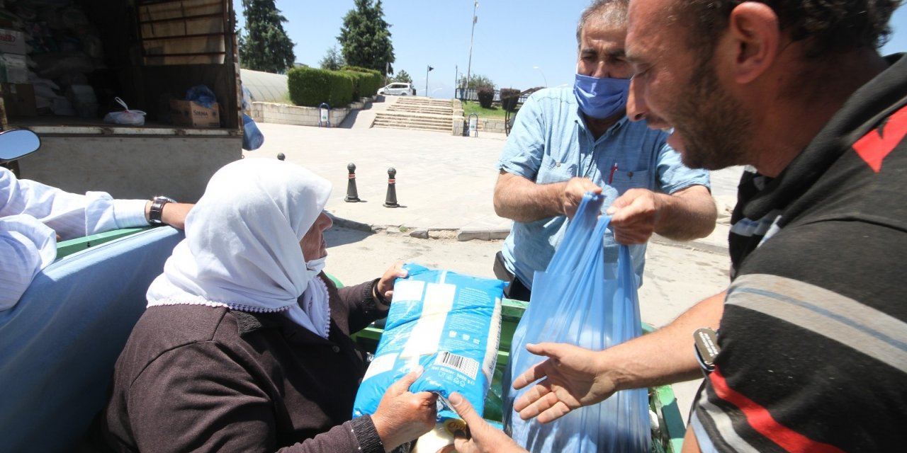 Beyşehir’den orman yangınından etkilenen Manavgat’a yardım eli