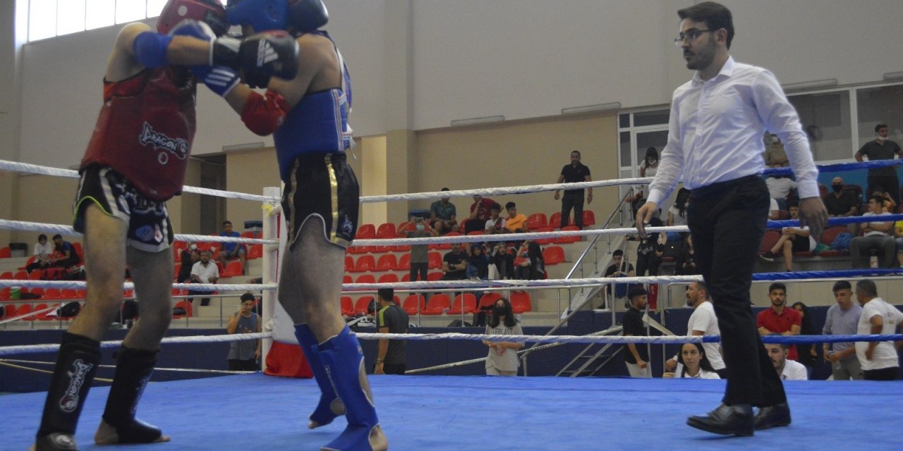 Pandemi sonrasında MuayThai adına ilk resmi müsabakalar Kayseri’de düzenlendi