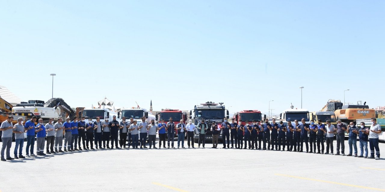 Konya yangınlar için birlik oldu, Muğla’ya 23 araç daha gönderildi