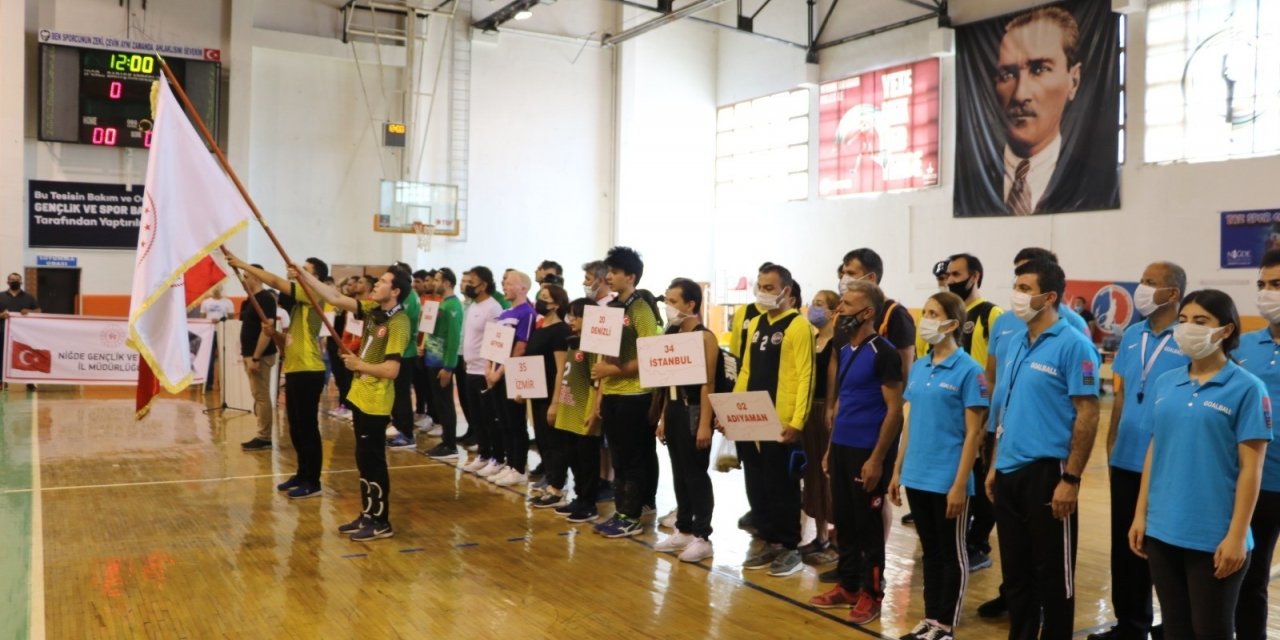 Goalboll Lig maçları Niğde’de yapılıyor