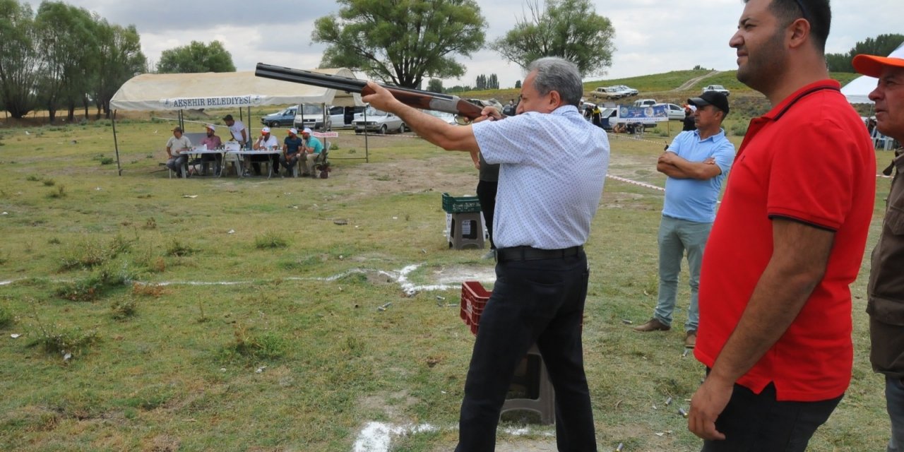 Akşehir’de Trap Atış Yarışması yapıldı