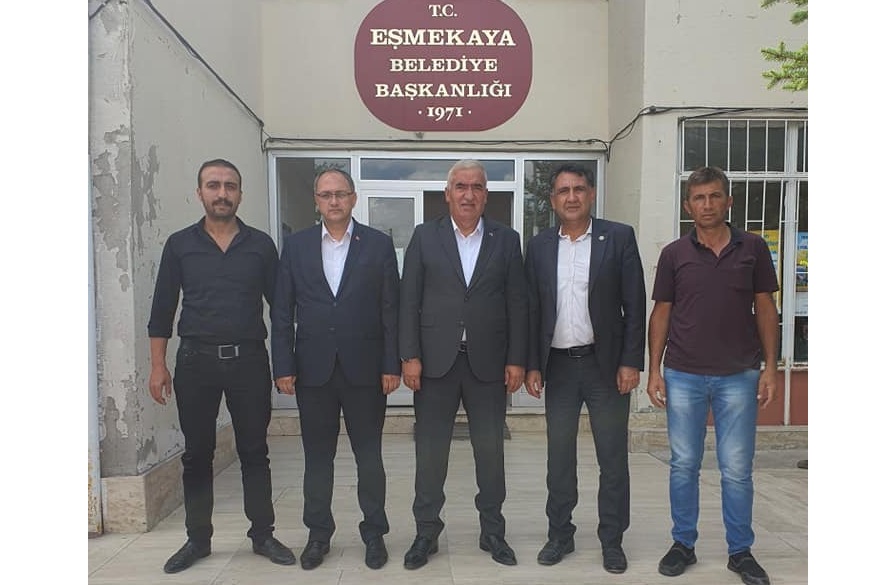 Kaşlı ve Çölkesen'den Başkan Güneş'e ziyaret