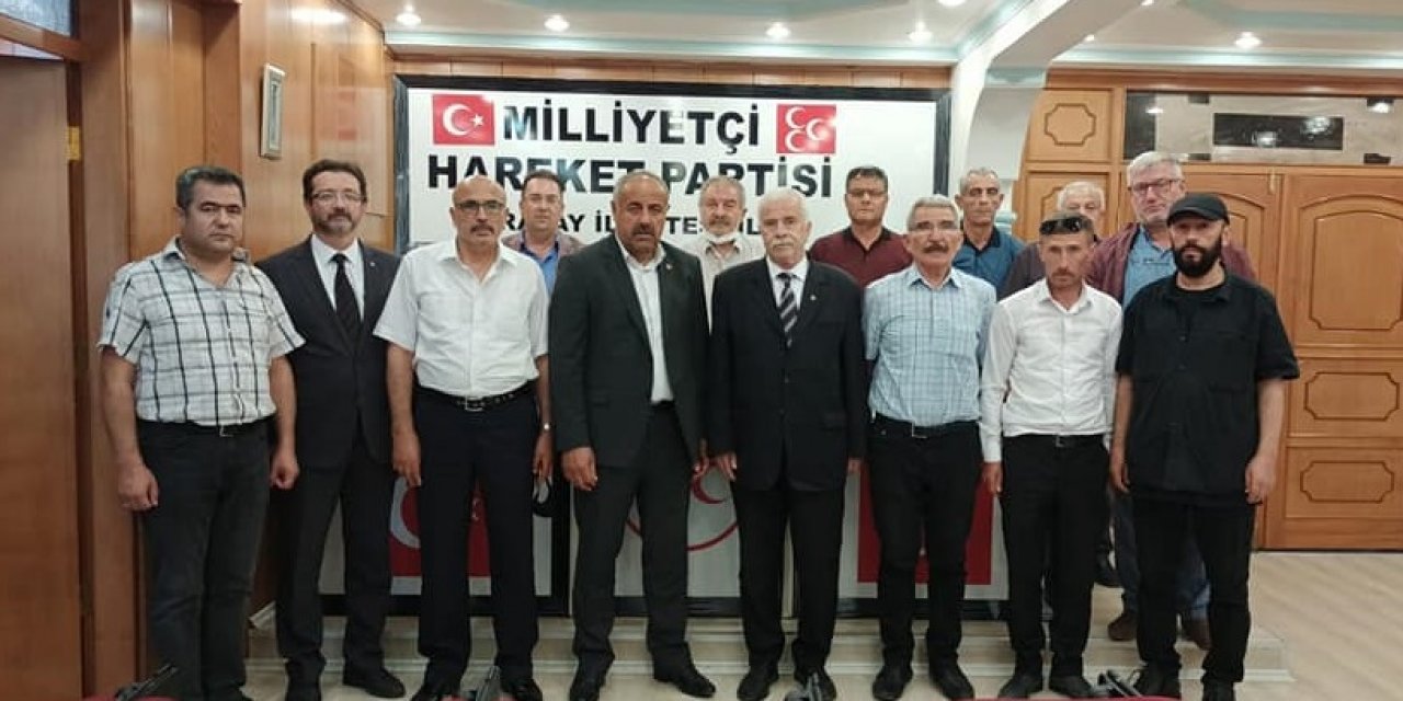 MHP Selçuklu'dan Sebahattin Küçükdoğru'ya ziyaret