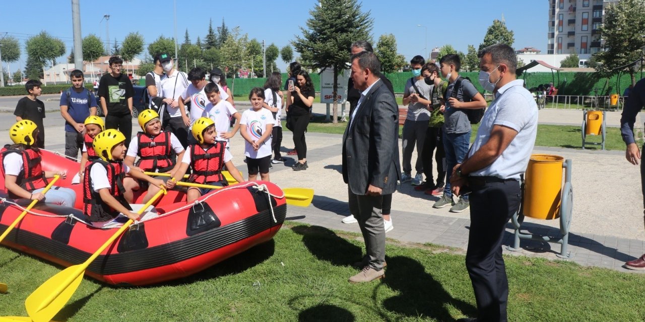 Kayseri’de rafting sporu yapılacak