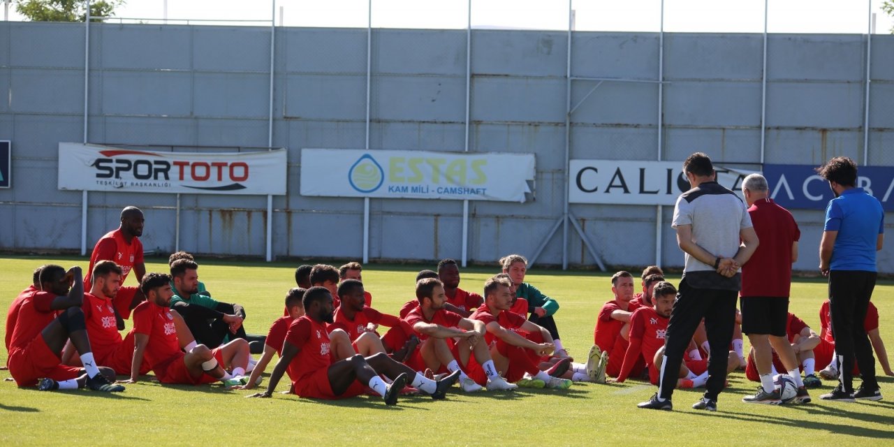 Sivasspor, Kopenhag maçının son provasını yaptı