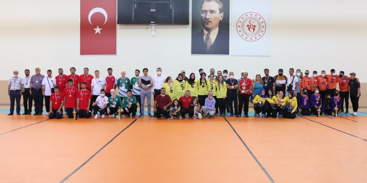 Karaman’da Goalball Yükselme Müsabakaları sona erdi