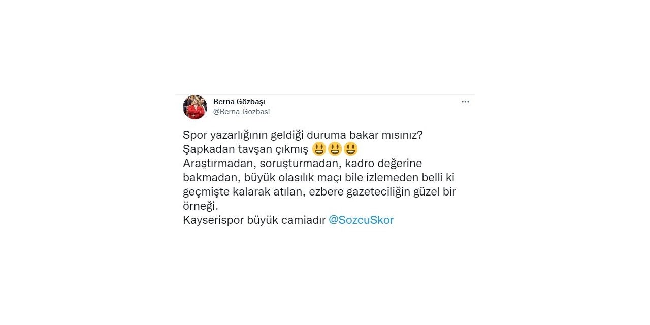 Kayserispor Başkanı’ndan tepki