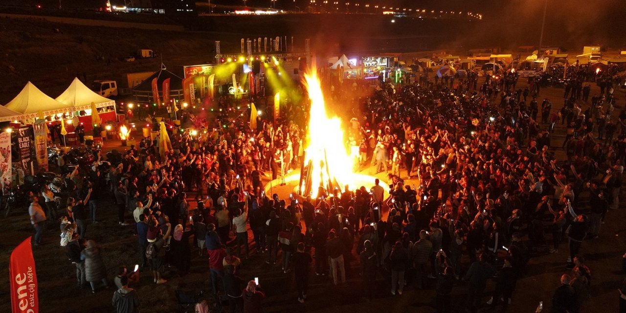 Motosiklet tutkunları Erciyes Motofest’te buluştu