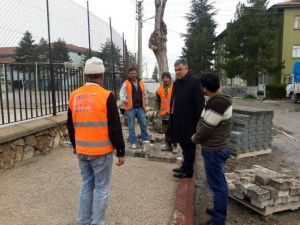 Kaldırımı Olmayan Cadde Ve Sokaklar Kaldırıma Kavuşuyor