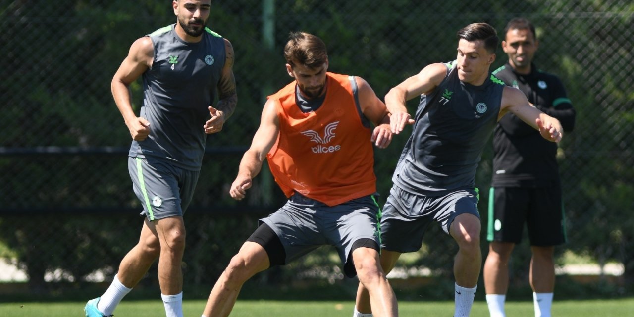 Konyaspor, Altay maçı hazırlıklarını sürdürdü