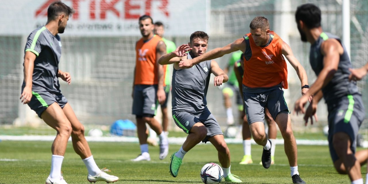 Konyaspor’da Altay maçı hazırlıkları devam ediyor